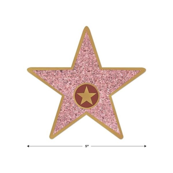 Beistle Mini Star Red Carpet Awards Cortes nocturnos