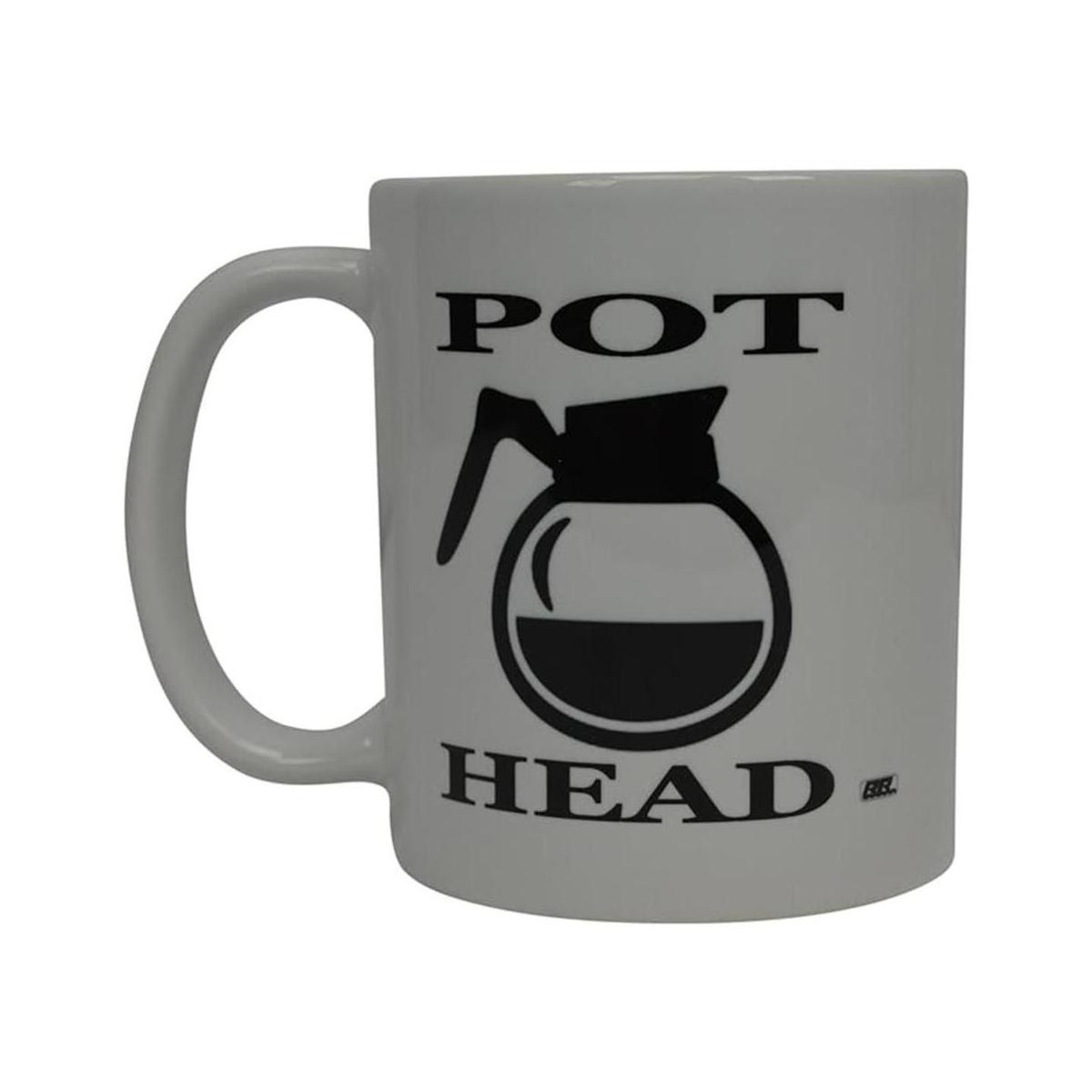 Mejor taza de café divertida cabeza sarcástica novedad
