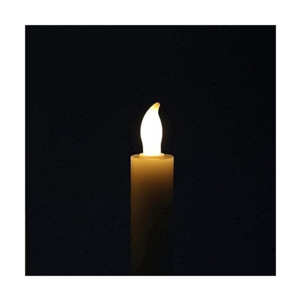 Rhytsing Velas cónicas sin llama de 10 pulgadas con_4