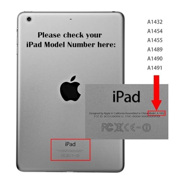 FixCracked para iPad Mini visualización de repuesto para_5