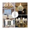 PAVOO Bombillas LED E12 bombillas LED de candelabro de 12