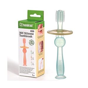 Haakaa 360 cepillo de dientes de silicona para bebé_1