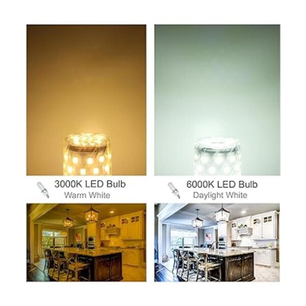 PAVOO Bombillas LED E12 bombillas LED de candelabro de 12