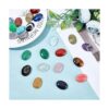 PH PandaHall 25 piezas de piedras preciosas semipreciosas