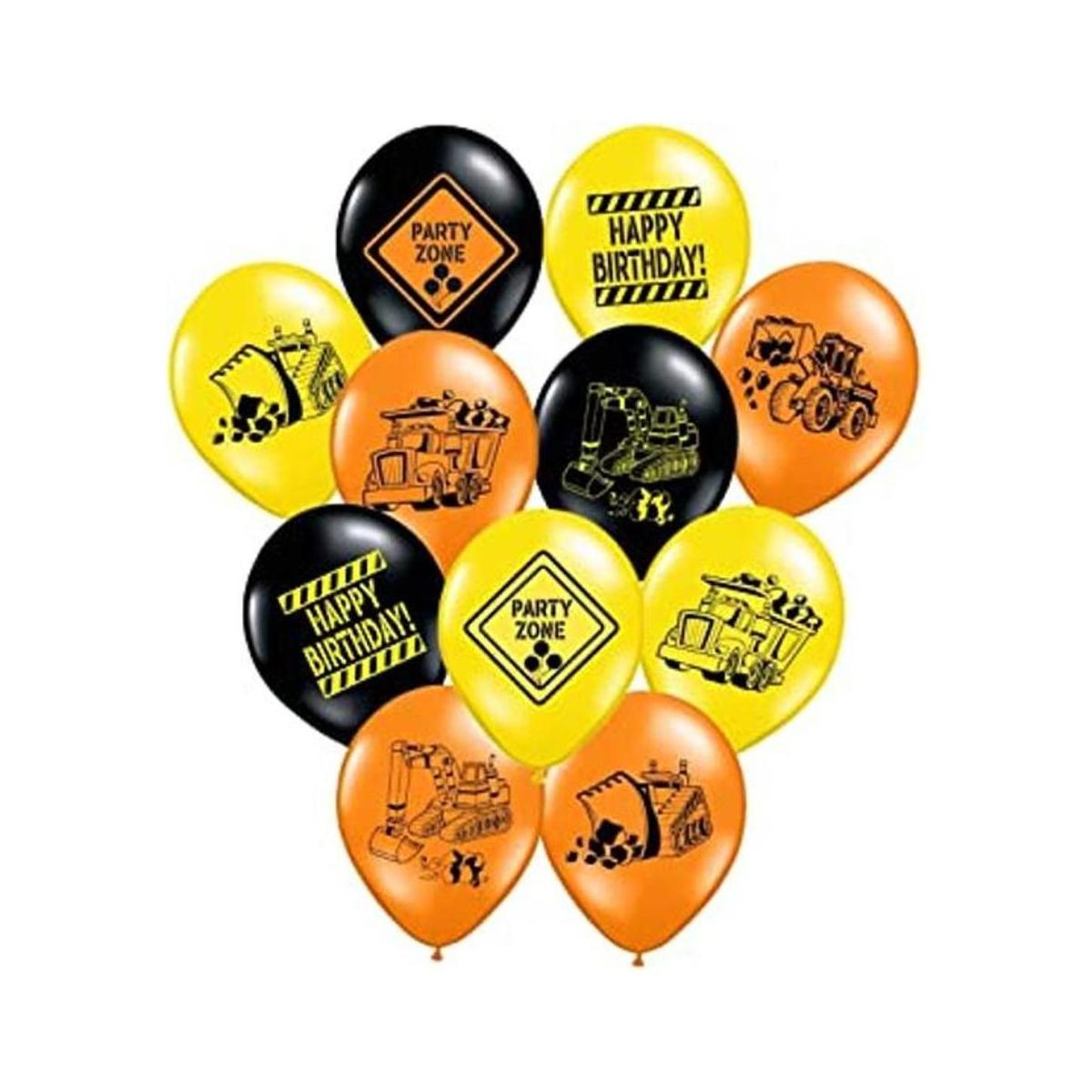 Suministros para fiesta de construcción 25 construcción