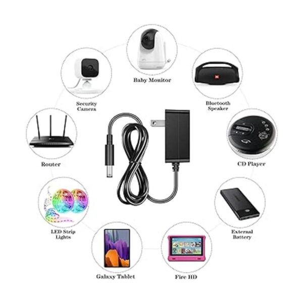 SoulBay Adaptador de corriente alterna de 5 V y 2 A 10_4