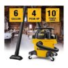 DEWALT DXV06P Aspiradora de polietileno húmedaseca de 6_4