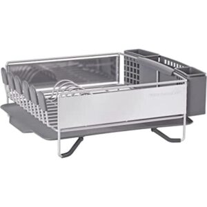 KitchenAid Escurridor compacto para platos de acero_1