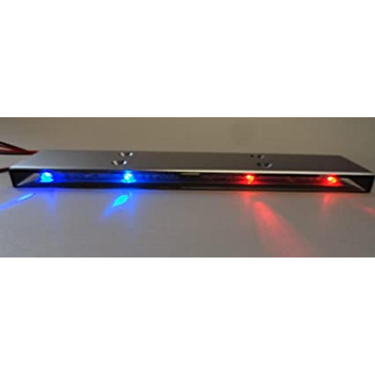 Apex RC Products Barra de luz de policía 110 16 LED con 9