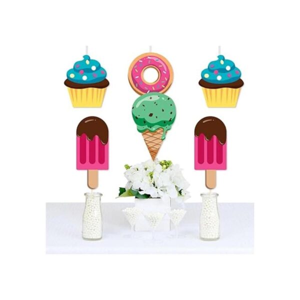 Sweet Shoppe Donut helados y decoración de cupcake DIY_2