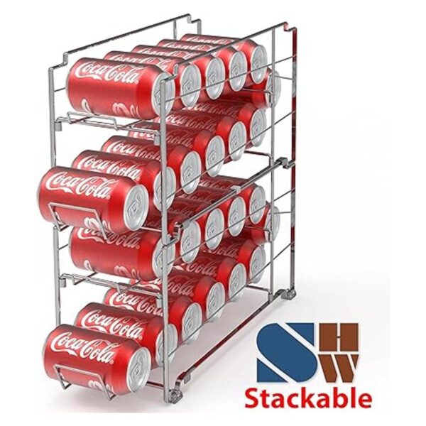 Estante dispensador de latas de bebidas de carga frontal_2