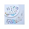 SUNNYCLUE 1 caja DIY 10 pares de aretes de candelabro kit_3