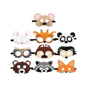CiyvoLyeen ForestFriends Mascarillas de fieltro de_1