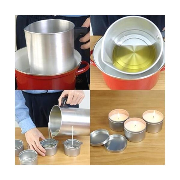 EricX Light Olla para derretir cera y hacer velas 4