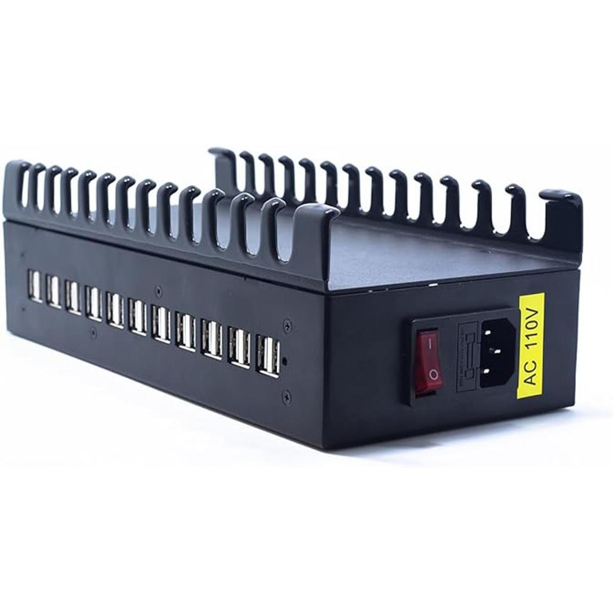 Estación de carga USB multipuerto para fiesta cargador de