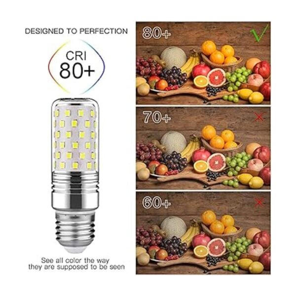 GEZEE Bombilla cilíndrica LED de 15 W bombillas LED E26