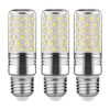 GEZEE Bombilla cilíndrica LED de 15 W bombillas LED E26