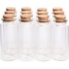 Danmu Mini botellas de vidrio de 1.18 x 2.75 pulgadas
