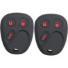Coolbestda 2 unids goma 3 botones llavero protector remoto_1