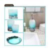 Hotsan Bathroom Accessory Juego de 5 piezas de conjunto de