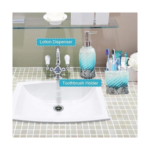 Hotsan Bathroom Accessory Juego de 5 piezas de conjunto de