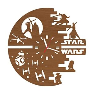 Reloj de pared de madera de regalo absolutamente único de_1