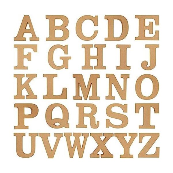 Letras del alfabeto de madera para manualidades letras 3D_1