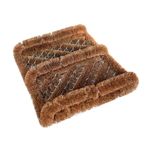 Ninamar Tapete raspador de botas de coco natural 12 x 13_1