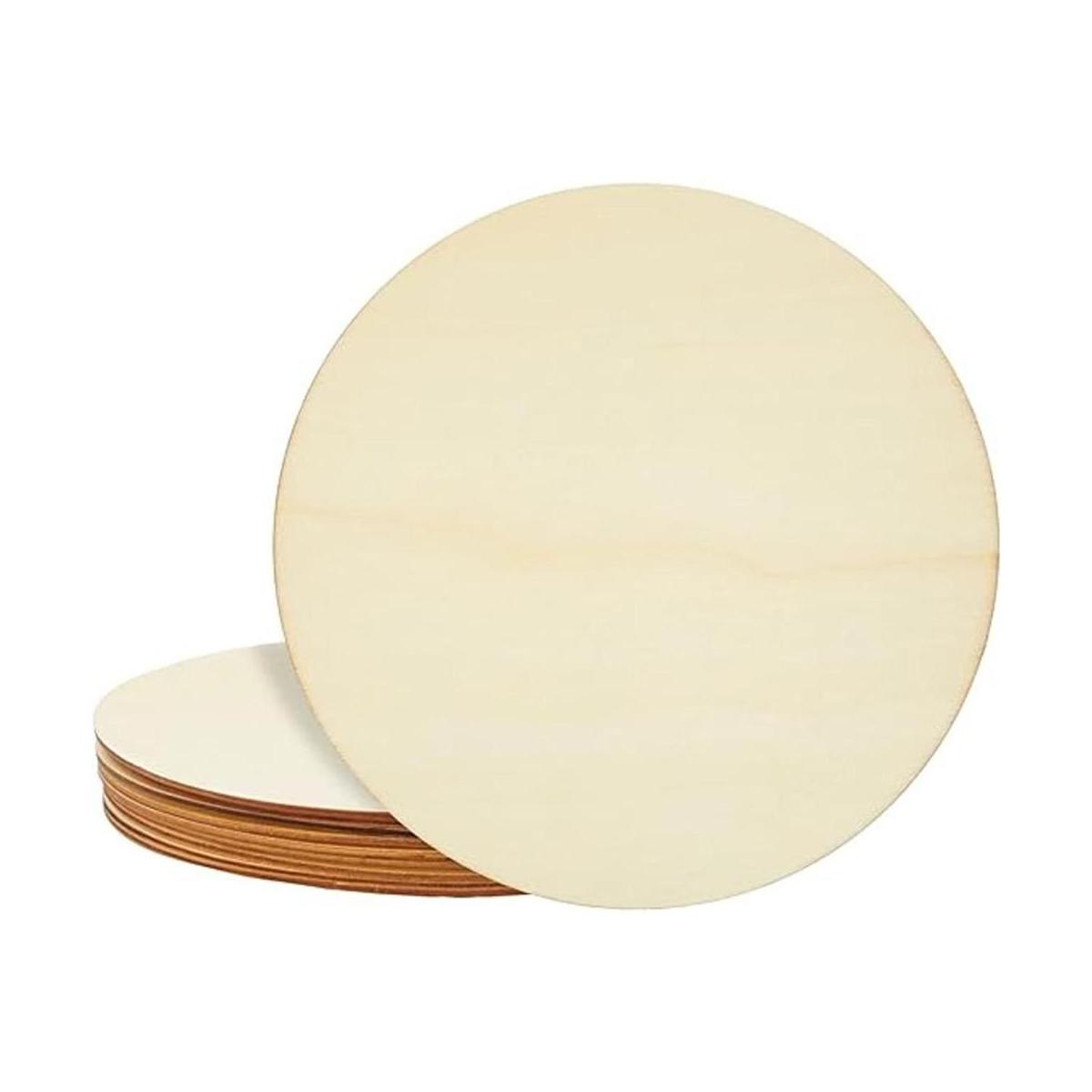 Círculos de madera de 10 pulgadas para manualidades