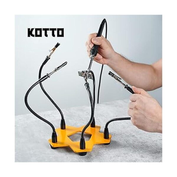 KOTTO Soporte de soldadura profesional de tercera mano