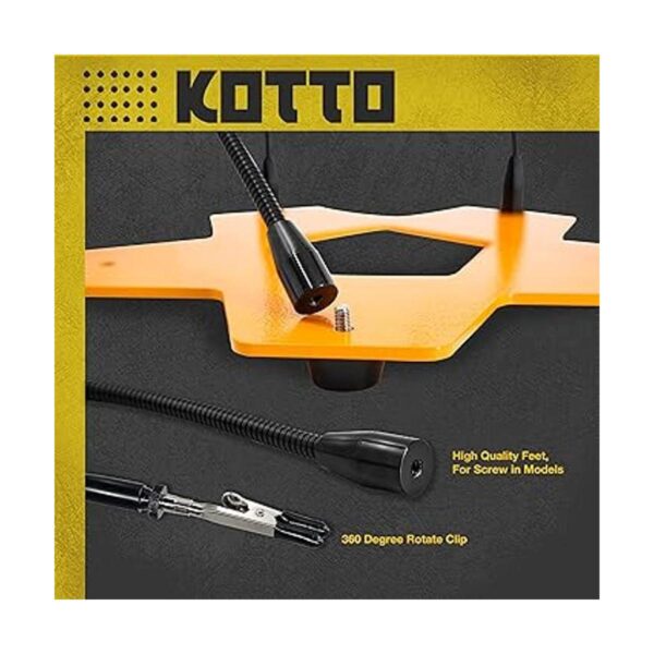 KOTTO Soporte de soldadura profesional de tercera mano