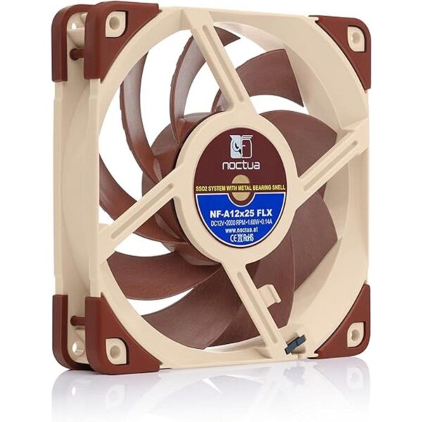 Noctua NFA12x25 FLX ventilador silencioso premium 3_2