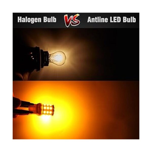 Antline 1157 2057 2357 7528 BAY15D Bombillas LED ámbar_3