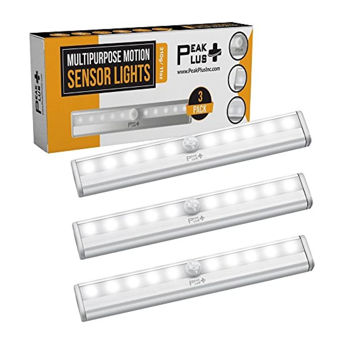 PEAKPLUS Luz nocturna LED con sensor de movimiento luces