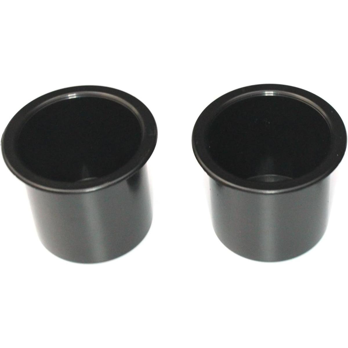 JSP Manufacturing 2 78 de plástico negro para bebidas con