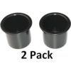 JSP Manufacturing 2 78 de plástico negro para bebidas con_2