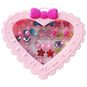 Elesa Miracle 28 aretes brillantes para niños y niñas_1