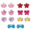 Elesa Miracle 28 aretes brillantes para niños y niñas_3