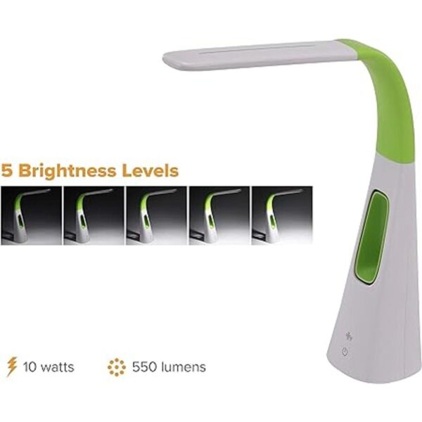 PureOptics VLED1603LM Lámpara LED de escritorio con