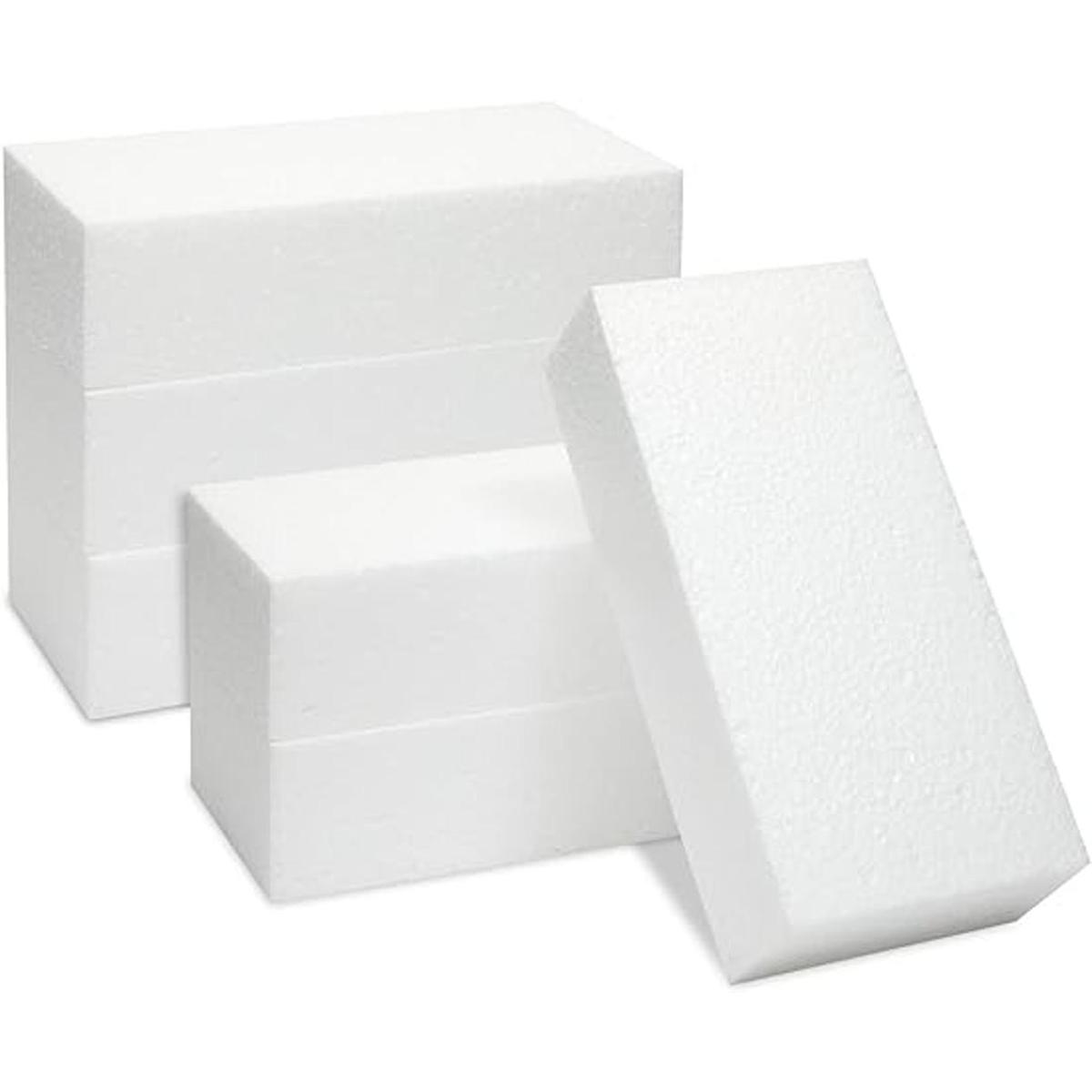Paquete de 6 bloques de espuma para manualidades