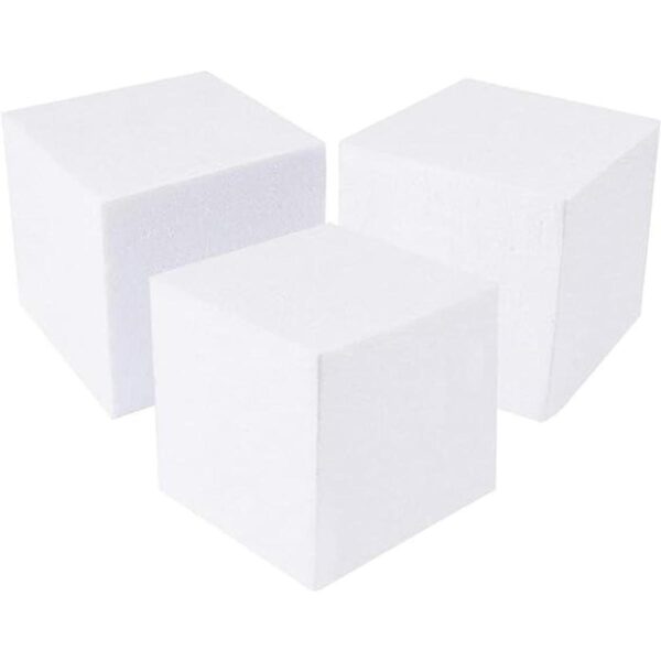 Paquete de 4 cuadrados de espuma para manualidades_5