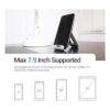 Soporte pequeño de aluminio para teléfono celular soporte_3