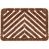 Ninamar Natural Coir Herringbone Felpudo 24.0 x 16.0 in_1