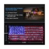 MZD8391 Luces de bandera estadounidense 420 LED