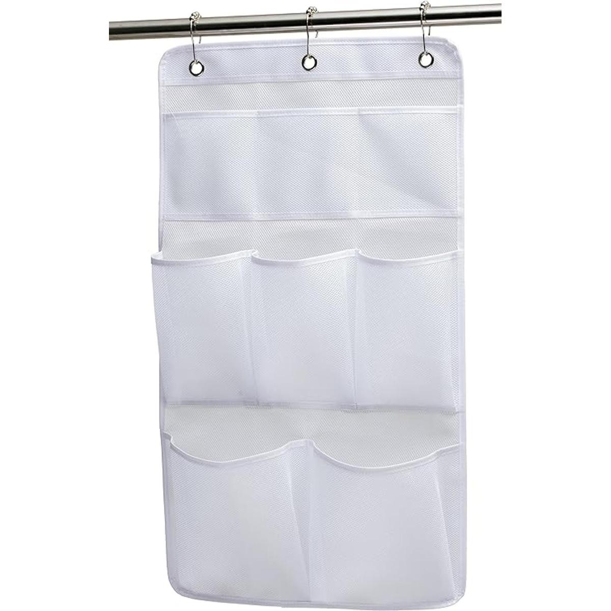 KIMBORA Organizador de ducha de malla para colgar en el