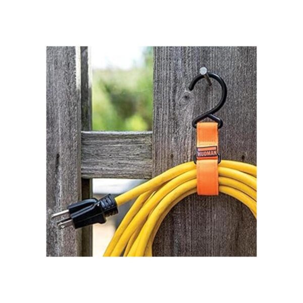 Hudman Works Correa y gancho naranja brillante 30