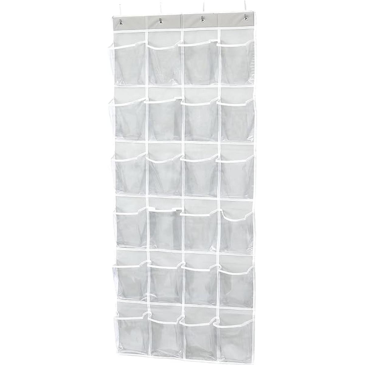 Simple Houseware Organizador de zapatos colgante con 24