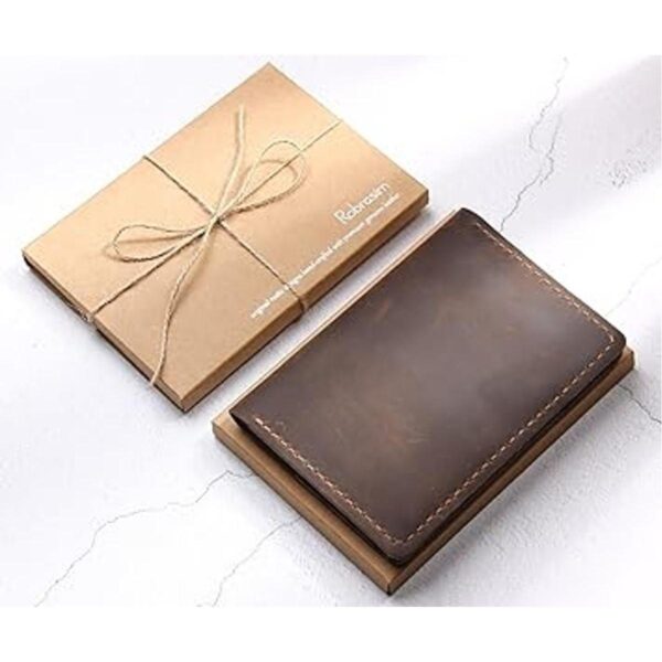 Funda de piel para cuaderno Moleskine Cahier hecha a mano_2