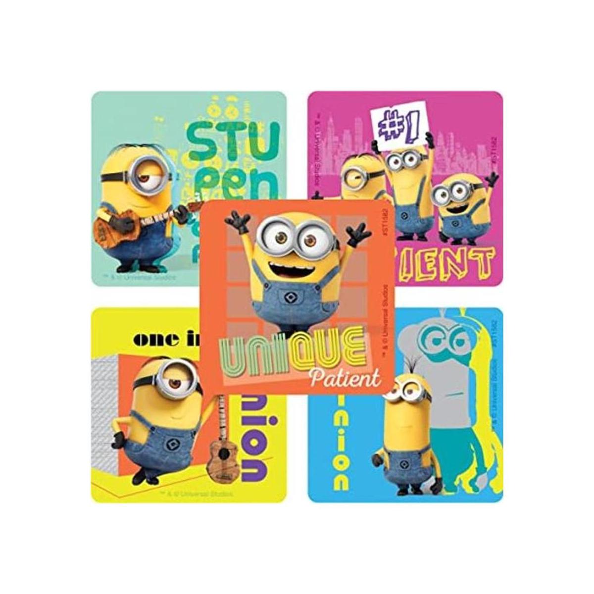 SmileMakers Minions Pegatinas para pacientes premios y