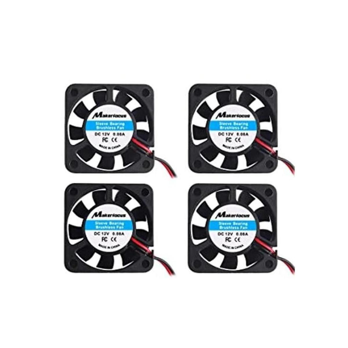 MakerFocus 4 ventiladores de impresora 3D de 12 V 1.575